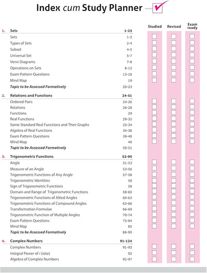 Arihant All in One Mathematics Class 11 for CBSE Exams 2025-26 | Revised Edition as per latest syllabus | Simplified Theory, All Types of Exam Pattern Questions, CBQs, MCQs, A-R, Case Based, Sample Question Papers, Mind Maps, Topic & Chapter Exercises