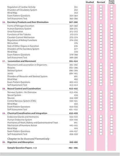 Arihant All in One Biology Class 11 for CBSE Exams 2025-26 | Revised Edition as per latest syllabus | Simplified Theory, In Text & Chapter Exercises, All Types of Exam Pattern Questions, CBQs, MCQs, A-R, Case Based, Sample Question Papers, Mind Maps