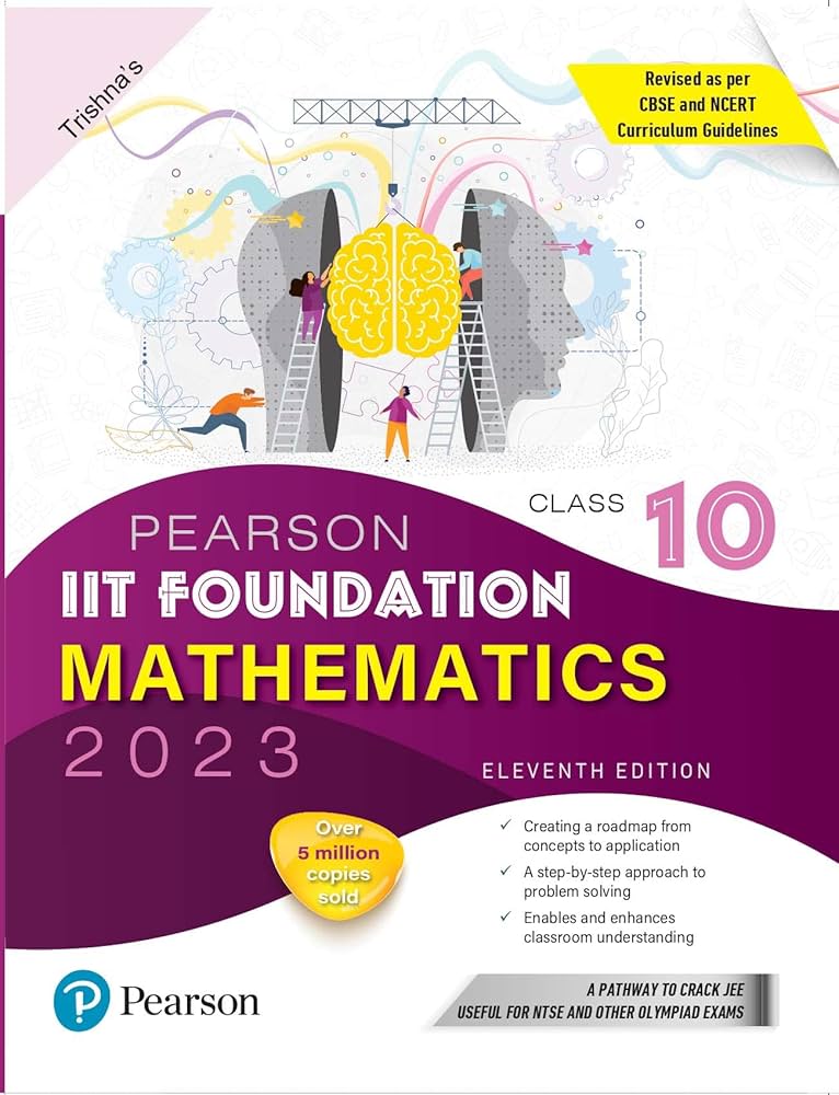 PEARSON IIT FOUNDATION MATHEMATICS 2023 CLASS 10