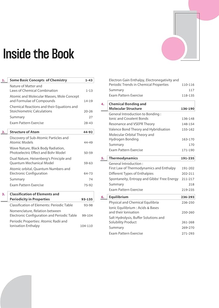 All In One CHEMISTRY Class 11 Based On Latest NCERT For CBSE Exams 2025 | Mind map in each chapter | Clear & Concise Theory | Intext & Chapter Exercises | Sample Question Papers
