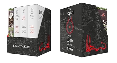 THE MIDDLE-EARTH TREASURY The Hobbit & The Lord of the Rings [Boxed Set edition] (GRADE -A)