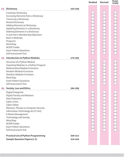 Arihant All in One Computer Science Class 11 for CBSE Exams 2025-26 | Revised Edition as per latest syllabus | Simplified Theory, Topic & Chapter Exercises, All Types of Exam Pattern Questions, CBQs, MCQs, A-R, Case Based, Sample Question Papers, Mind Map