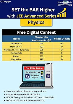 JEE Advanced Electrostatics and Current Electricity with Free Online Assessments and Digital Content (Concept videos and Solution videos) 2024