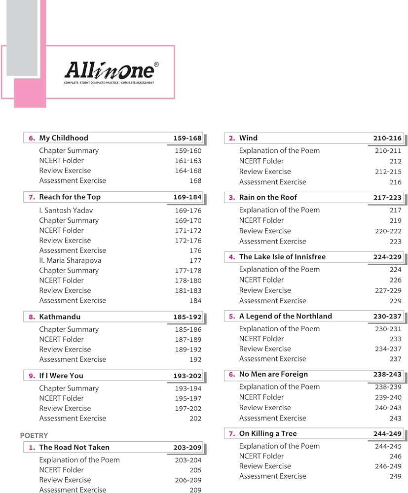 All In One English Language & Literature CBSE Class 9th Based On Latest NCERT For CBSE Exams 2025 | Mind map in each chapter | Clear & Concise Theory | Intext & Chapter Exercises | Sample Question Papers