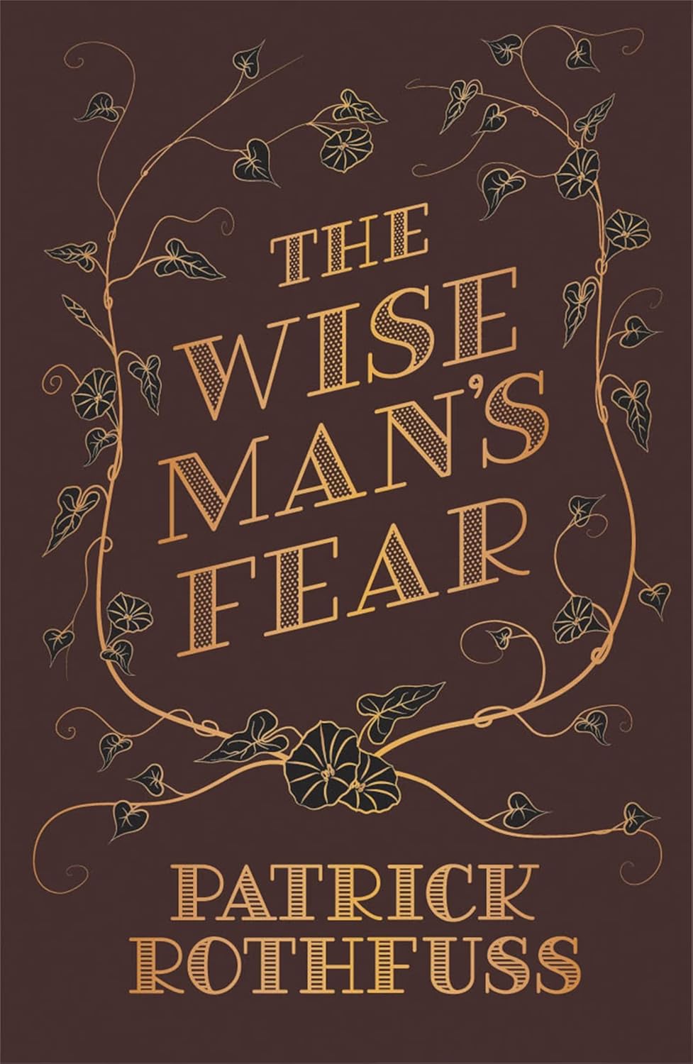 THE WISE MAN'S FEAR BY PATRICK ROTHFUSS (GRADE - C)