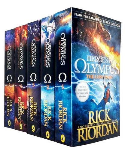 Heroes of Olympus (complete collection )(Rick Riordan) [paperback]