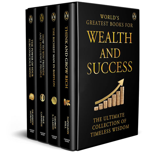 World's Greatest Books for Wealth and Success| Includes Power of Subconscious Mind, ... Subconscious Mind, Think & Grow Rich & More Paperback – 7 July 2025 by Dale Carnegie (Author), George S. Clason (Author), & 2