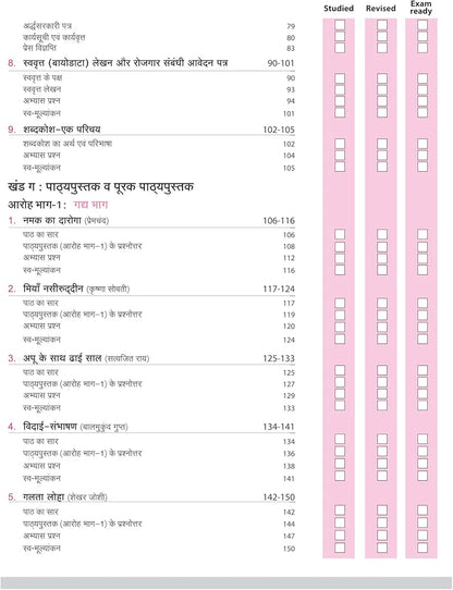 Arihant All in One Hindi Kendrik Class 11 for CBSE Exams 2025-26 | Revised Edition as per latest syllabus | Simplified Theory, All Types of Exam Pattern Questions, CBQs, MCQs, A-R, Case Based, Sample Question Papers