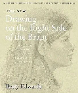 The New Drawing on the Right Side of the Brain by Betty Edwards (Grade - D)