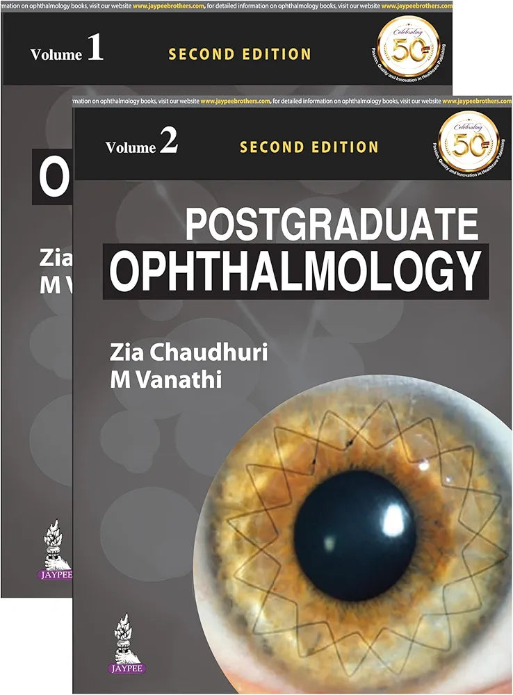 Postgraduate Ophthalmology (2 Vols) By Zia Chaudhuri  2nd edition hardcover