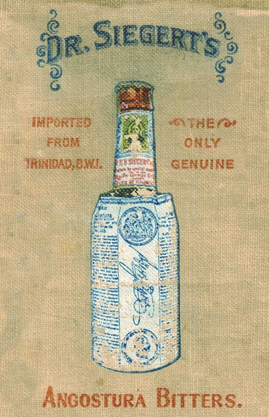 Angostura Bitters Complete Mixing Guide 1908 Reprint by Dr Siegert  (Grade - D)