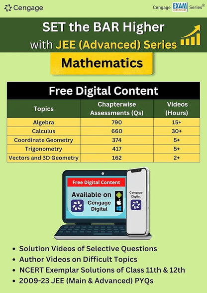 JEE (Advanced) Trigonometry with Free Online Assessments and Digital Content 2023