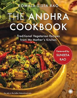 The Andhra Cookbook by Komala Sista Rao (Grade - E)