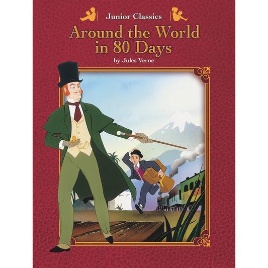 Around the World in 80 Days (Junior Classics) Paperback