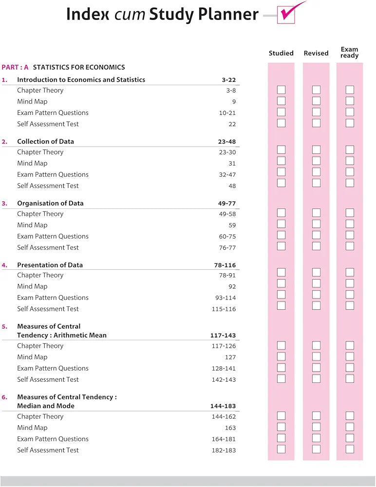Arihant All in One Economics Class 11 for CBSE Exams 2025-26 | Revised Edition as per latest syllabus | Simplified Theory, Topicwise Illustrations & Practice Questions, All Types of Exam Pattern Questions, CBQs, MCQs, A-R, Case Based, Sample Question Pape
