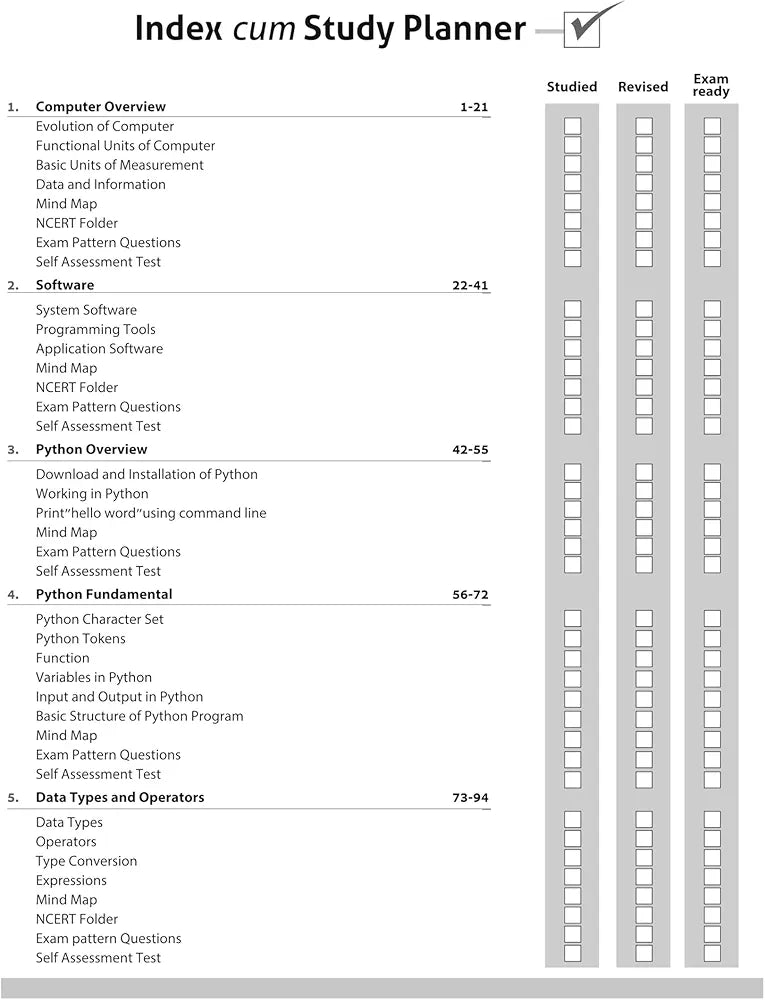 Arihant All in One Informatics Practices Class 11 for CBSE Exams 2025-26 | Revised Edition as per latest syllabus | Simplified Theory, Topic & Chapter Exercises, All Types of Exam Pattern Questions, CBQs, MCQs, A-R, Case Based, Sample Question Papers, Min