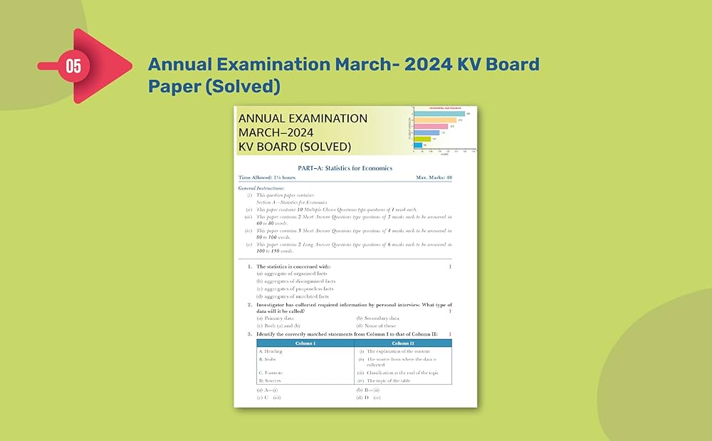 Statistics for Economics for Class 11 | CBSE (NCERT Solved) | Examination 2024-25 | By TR Jain & VK Ohri