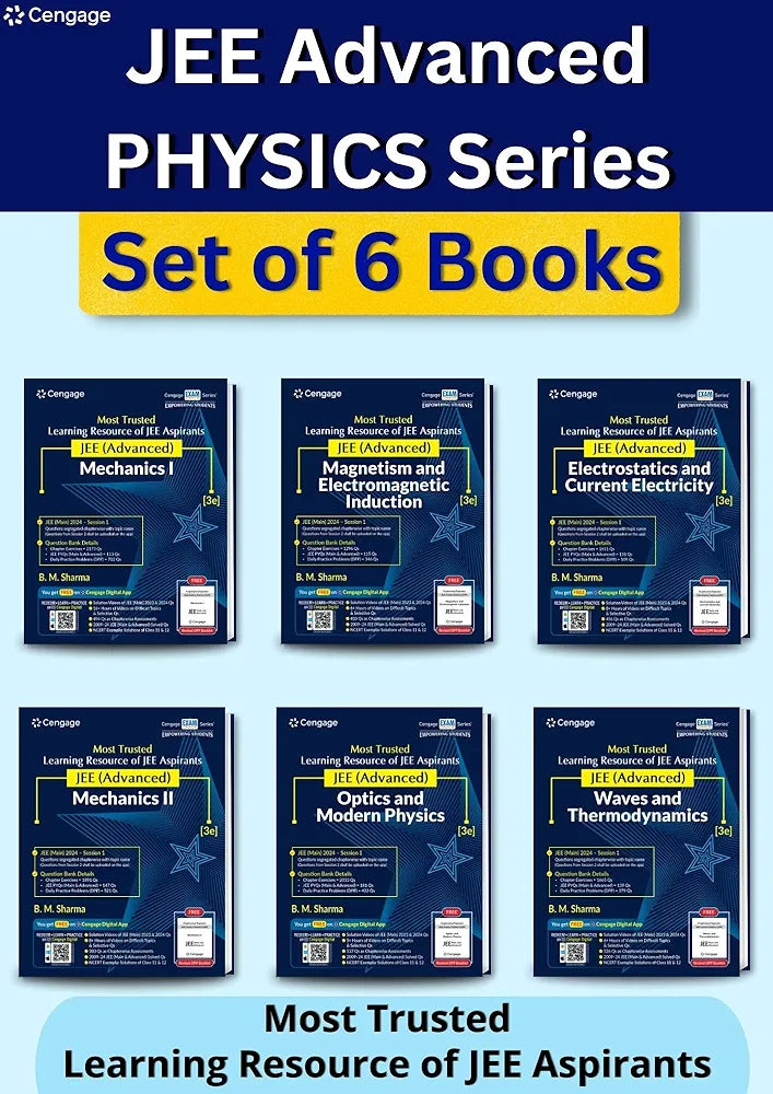 JEE Advanced Electrostatics and Current Electricity with Free Online Assessments and Digital Content (Concept videos and Solution videos) 2024