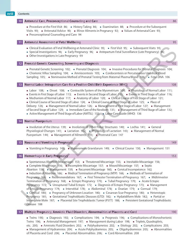 DC Dutta’s Textbook of Obstetrics Including Perinatology & Contraception by Hiralal Konar 10th edition