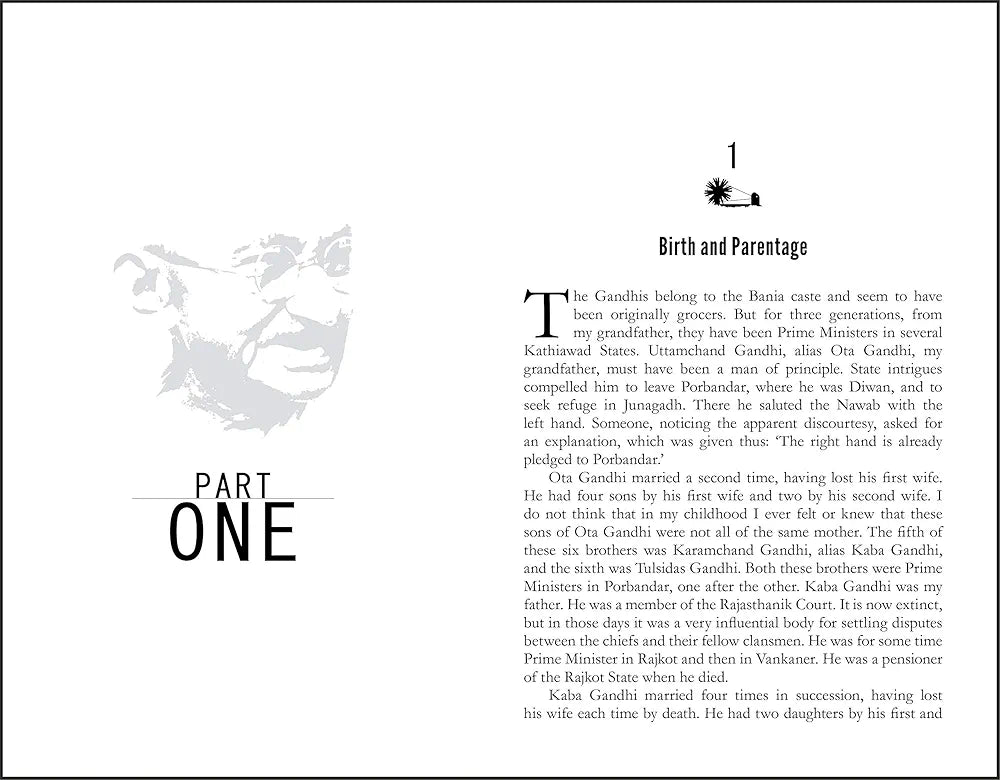 Mahatma Gandhi The Story of My Experiments with Truth Mahatma Gandhi (Deluxe Hardbound Edition) : An Autobiography (GRADE:A)