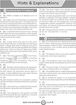 MTG International Computer Science Olympiad (ICSO) Workbook for Class 4 - Quick Recap, MCQs, Previous Years Solved Paper and Achievers Section - SOF ICSO Olympiad Preparation Books For 2024-2025 Exam