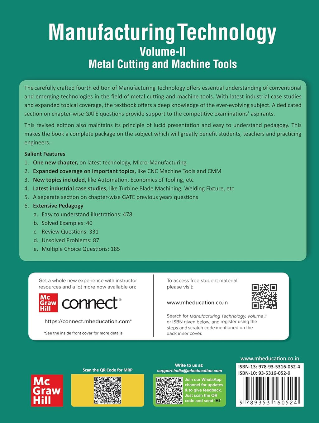 MANUFACTURING TECHNOLOGY VOL 2 Paperback – pn rao