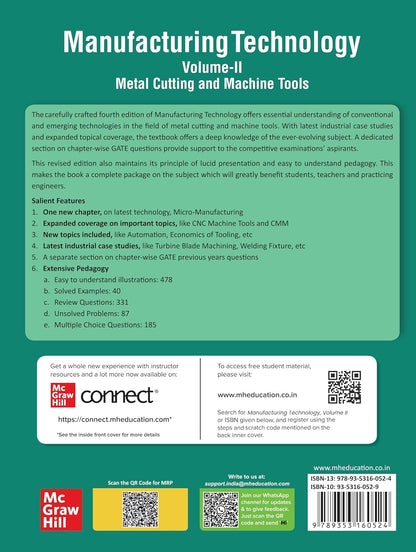 MANUFACTURING TECHNOLOGY VOL 2 Paperback – pn rao