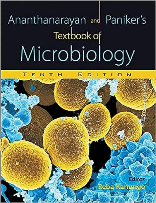 Ananthanarayan and Paniker's Textbook of Microbiology Tenth edition with booklet