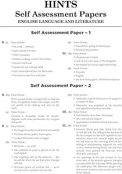 OSWAAL BOOKS CBSE 10 SAMPLE QUESTION PAPERS CLASS 9 ENGLISH LANGUAGE N LITERATURE