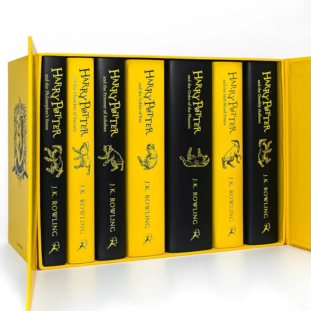 J.K. Rowling
 Harry Potter Hufflepuff House Editions Hardback Box Set: Illustrated Lives