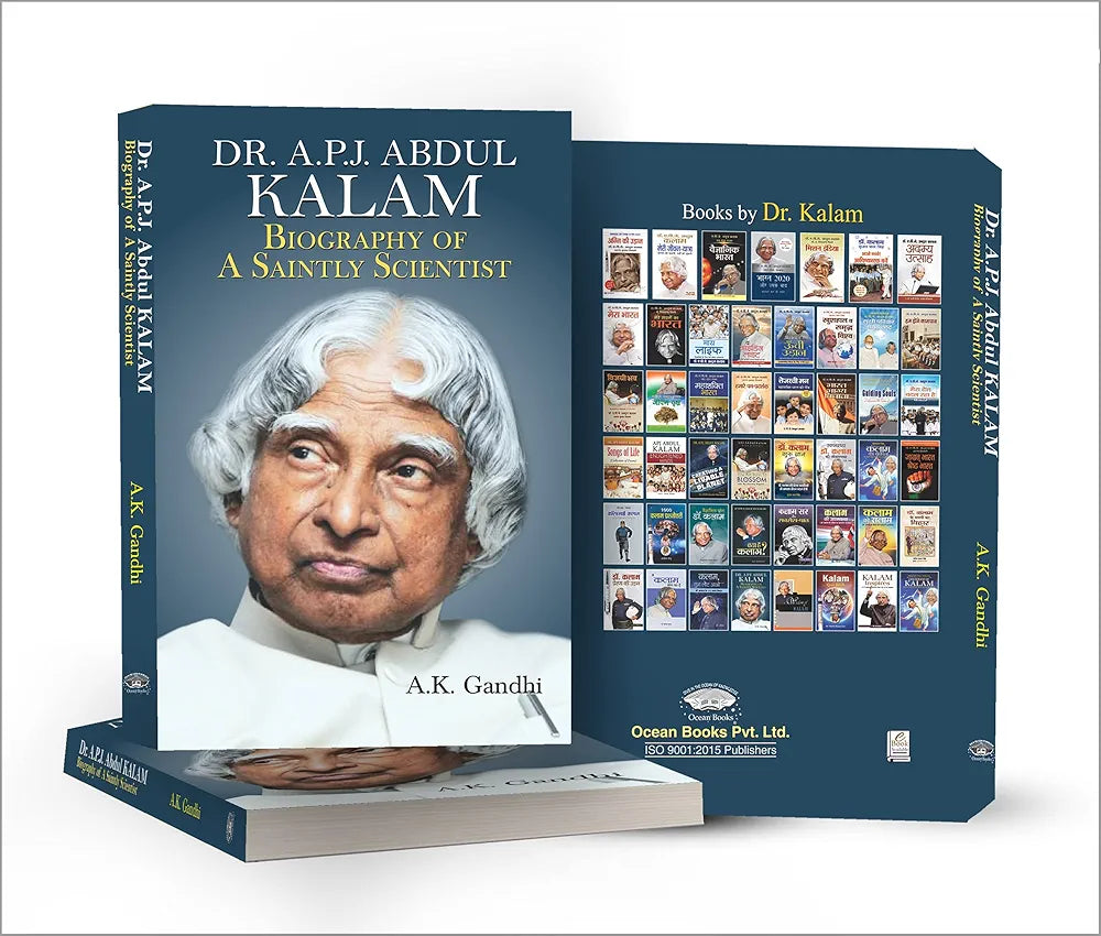 A. K. Gandhi Dr. APJ Abdul Kalam: Biography of A Saintly Scientist: A Motivational, Inspiring Thoughts and Quotes of Missile Man Dr. Kalam — Paperback (GRADE:A)