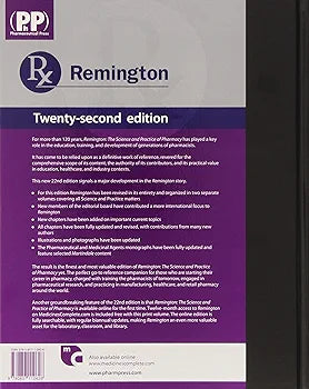 Remington- The Science & Practice Of Pharmacy, 22nd edition, 2 Vol.Set