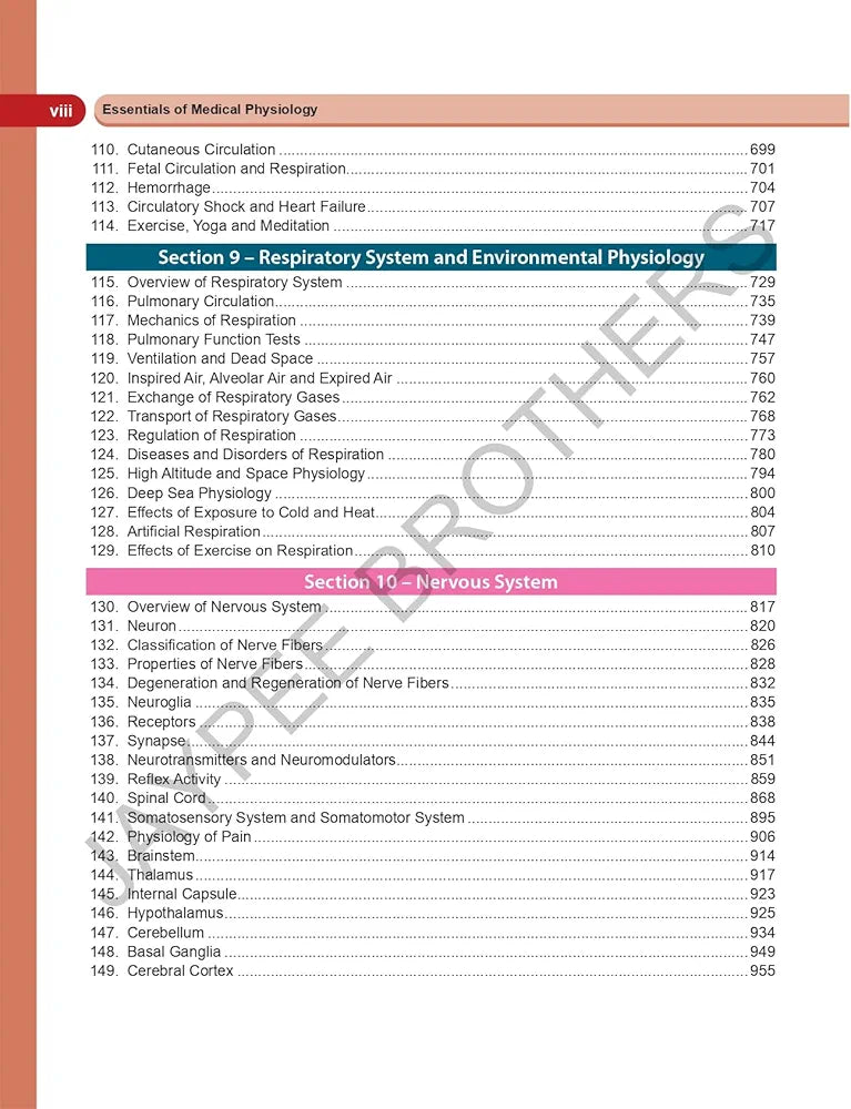 ESSENTIALS OF MEDICAL PHYSIOLOGY (FREE REVIEW OF MEDICAL PHYSIOLOGY)