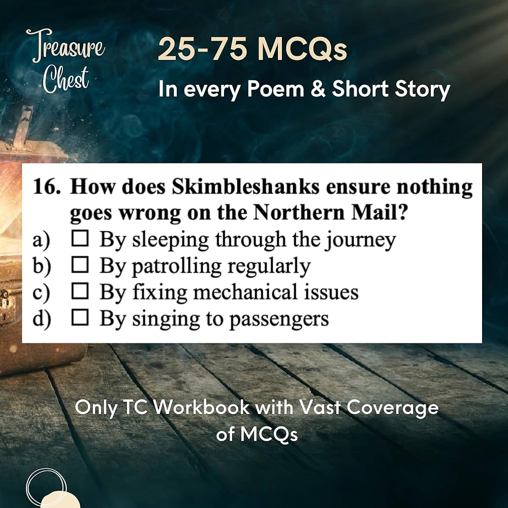 ICSE CLASS 9 ALMOND BOOKS TREASURE CHEST POEMS N SHORT STORIES WORK BOOK