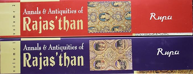 Annals & Antiquities of Rajasthan (Sets) Volume 1 & 2 Paperback – 1 August 1997 by James Tod