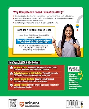 Arihant Competency Based Question Book | English Core Class 12th | Checkmate Series | With Assertion Reason | Correct | Incorrect Statements | Case Based | Solve Based | Subjective For Board Exams 2025 | All type CBQs PYQs With Detailed Solution