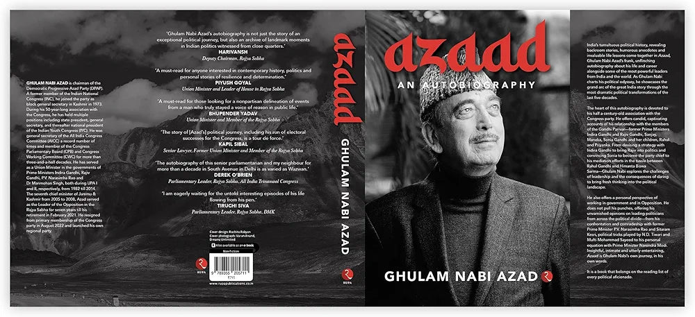 Ghulam Nabi Azad Azaad: An Autobiography(GRADE:A)