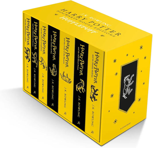 J.K. Rowling
 Harry Potter Hufflepuff House Editions Paperback Box Set