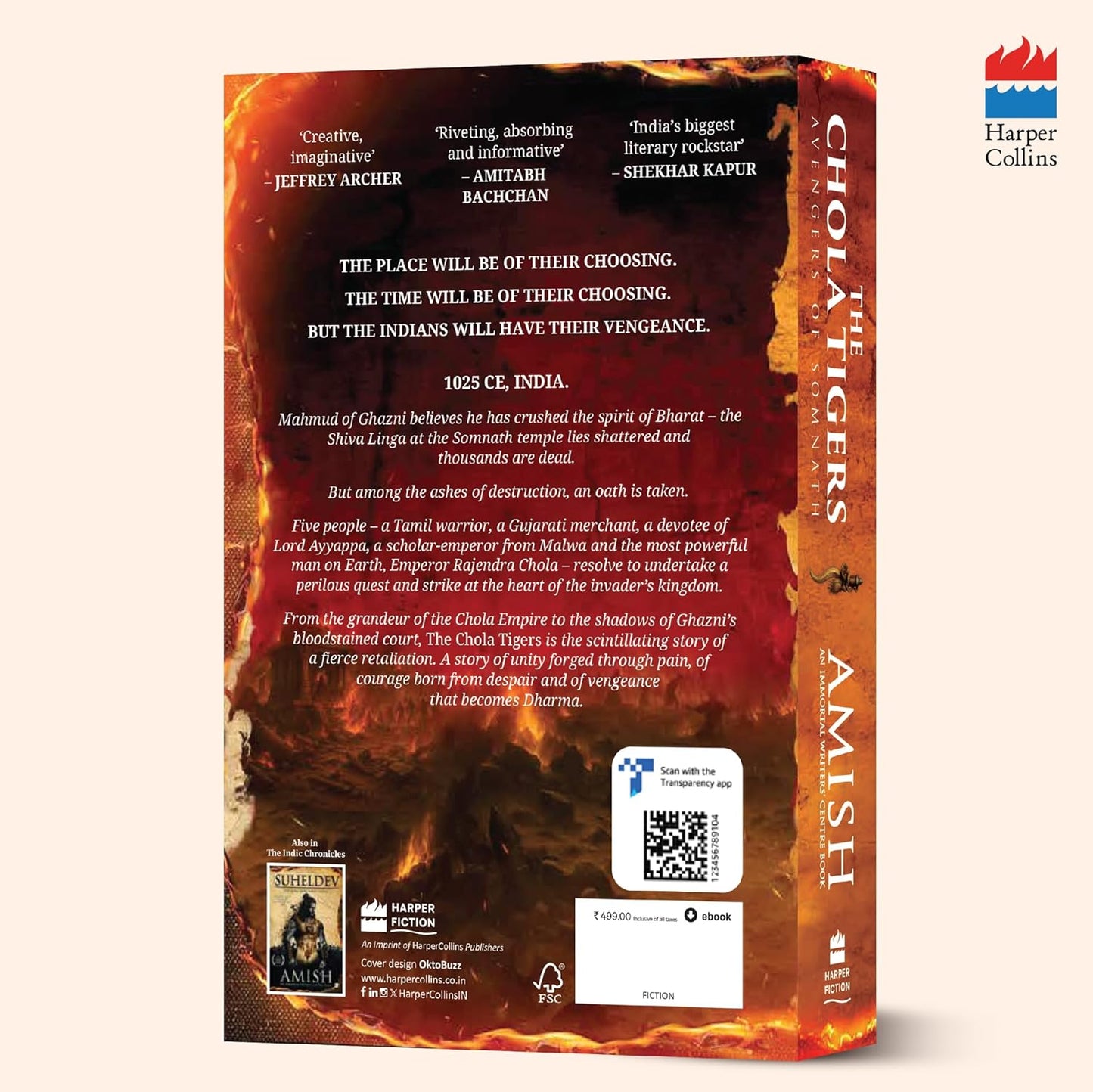 The Chola Tigers: Avengers of Somnath - A Historical Fiction by Amish | Bestselling Author of The Immortals of Meluha | Indian History Adventure