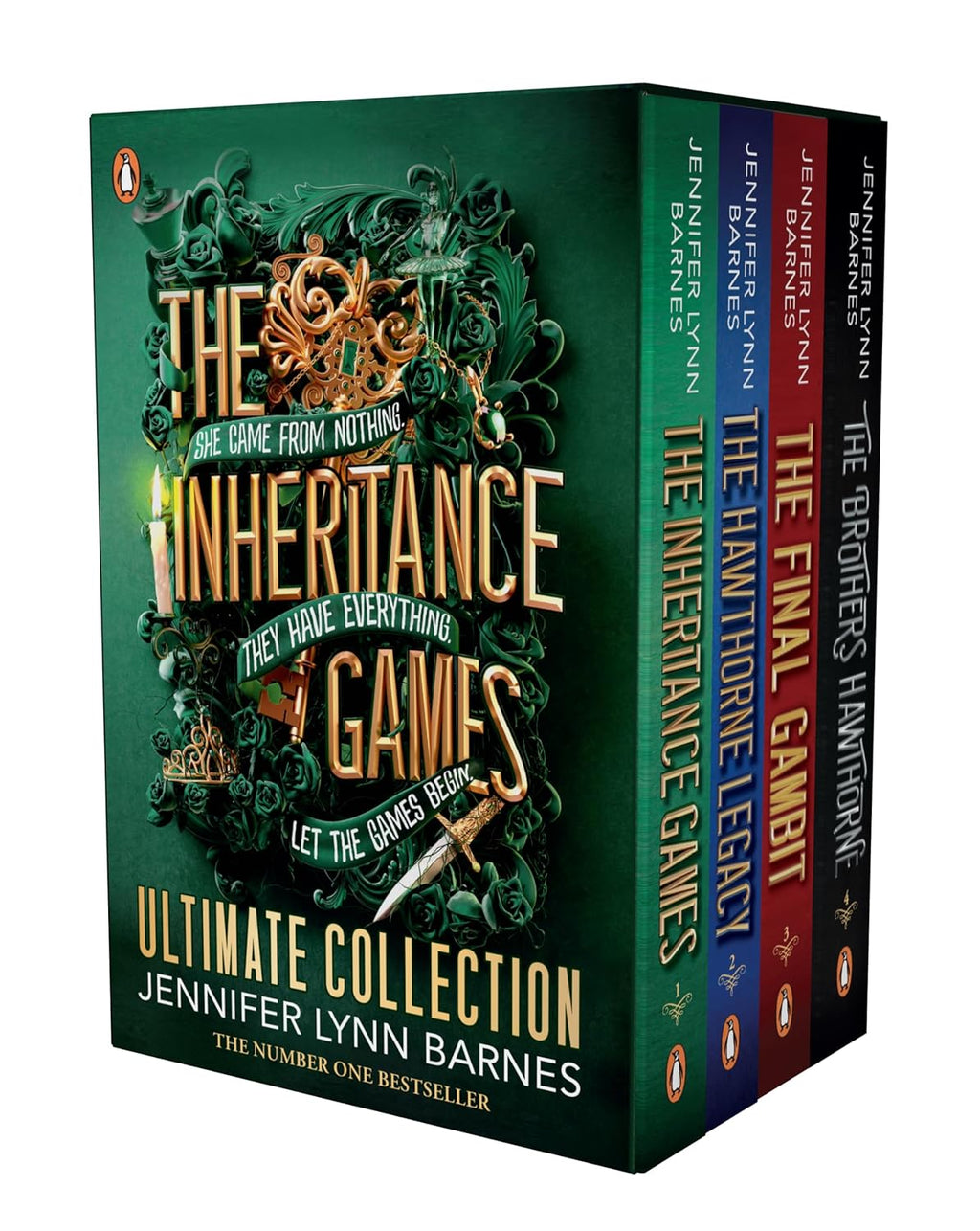 THE INHERITANCE GAMES ULTIMATE COLLECTION: The Inheritance Games, The Hawthorne Legacy, The Final Gambit & The Brothers Hawthorne | MILLION-COPY BESTSELLING YA MYSTERY SERIES | Twists, Secrets & Drama