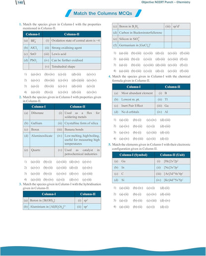 PW Objective NCERT Punch Chemistry Competitive Exams (NEET and CUET) | Includes A&R and Statement Type Questions Edition 2024-2025