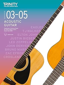 Acoustic Guitar Grades 03 and 05 by Trinity (Grade - C)