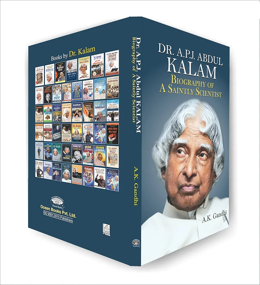 A. K. Gandhi Dr. APJ Abdul Kalam: Biography of A Saintly Scientist: A Motivational, Inspiring Thoughts and Quotes of Missile Man Dr. Kalam — Paperback (GRADE:A)
