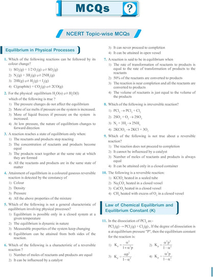 PW Objective NCERT Punch Chemistry Competitive Exams (NEET and CUET) | Includes A&R and Statement Type Questions Edition 2024-2025