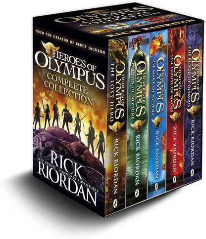 Heroes of Olympus (complete collection )(Rick Riordan) [paperback]