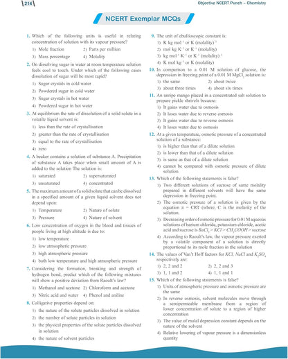 PW Objective NCERT Punch Chemistry Competitive Exams (NEET and CUET) | Includes A&R and Statement Type Questions Edition 2024-2025