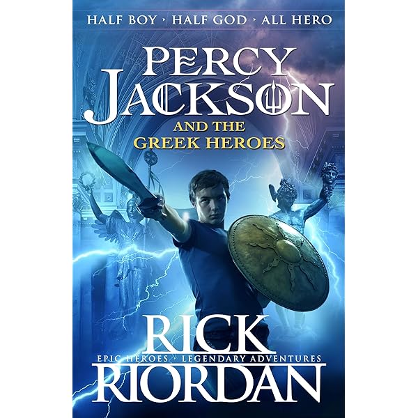 PERCY JACKSON (And the Greek heroes) (Rick Riordan) [paperback].