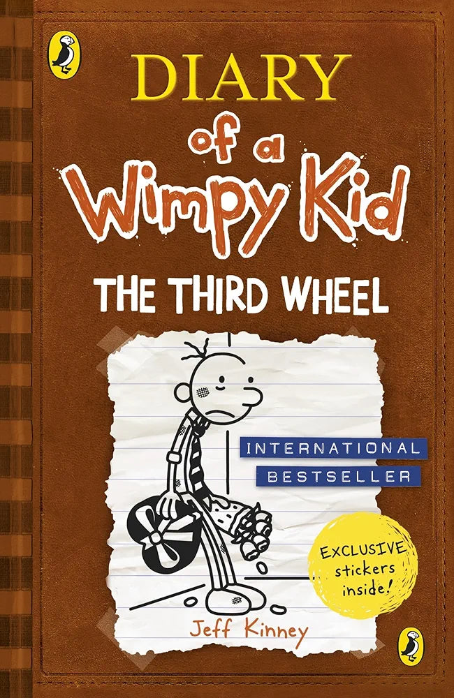 Diary of a Wimpy kid THE THIRD WHEEL (JEFF KINNEY) [PAPERBACK]