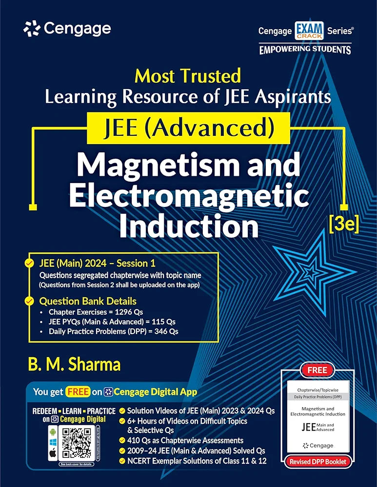 JEE Advanced Magnetism and Electromagnetic Induction with Free Online Assessments and Digital Content (Concept videos and Solution videos) 2024
