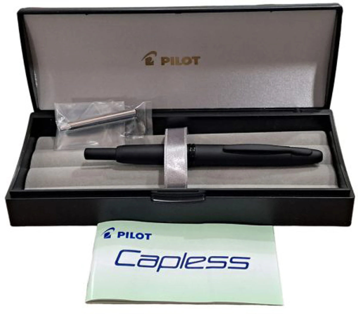 Pilot Premium Fountain Pen Capless Matt Black
